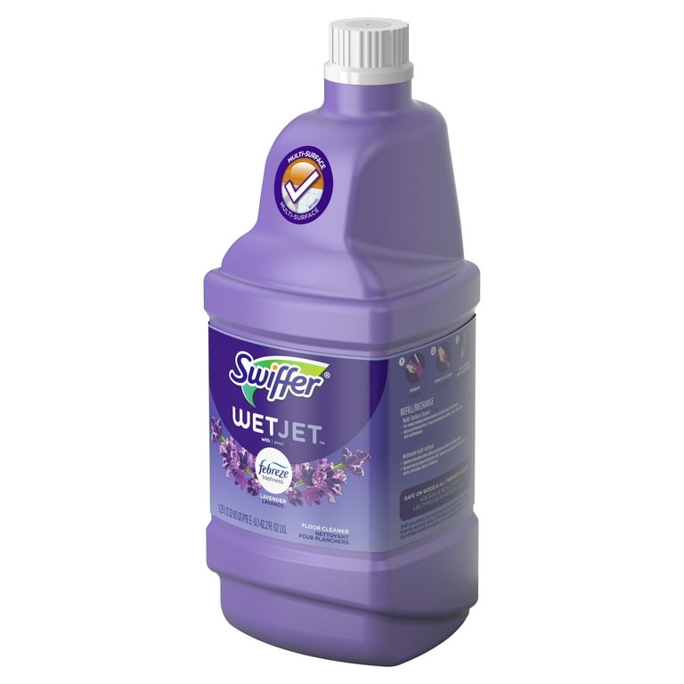 Swiffer Lavender & Vanilla Wet Jet Multi Purpose Cleaner with