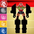 thumbnail image 5 of Mighty Morphin Power Rangers: Re-Ignition - Red Dragon Deluxe Combinable Thunderzord (Season 2) by Playmates Toys, 5 of 9
