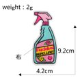 thumbnail image 4 of 2PCS Applique Patch Cute Funny Liquid Detergent Bottle Sew on Patch Embroidery Patch for Clothes DIY, 4 of 10