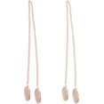 thumbnail image 1 of Juego de BEMS-2 piezas con clip para servilletas, cadena metálica, cadena para servilletas, babero para adultos, 1 of 5