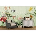 thumbnail image 3 of GK Wall Design  Colorful Lily Flower Bohemian Removable Wallpaper H:35"  x W:55", 3 of 3