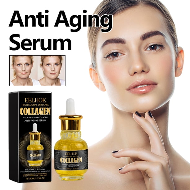 Pisexur Belleza Maquillaje Suero antiarrugas con retinol. Tecnología de suero antiarrugas y exquisito suero antiarrugas. Suero facial antiedad con retinol de 40 ml.para mujeres y hombres