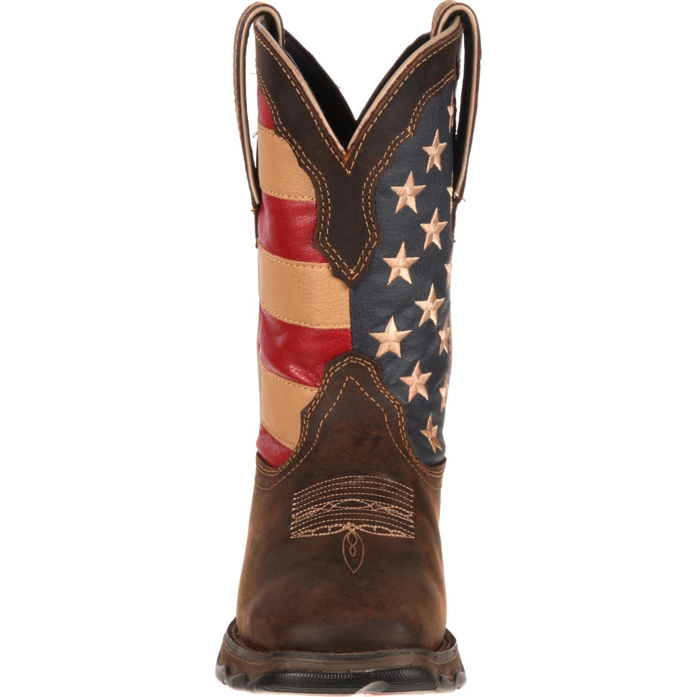 Lady Rebel by Durango® Patriotic Women's Pull-On Western Flag Boot Size 11(M) - image 3 of 7