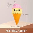thumbnail image 3 of 2025 Squishies Ice Cream Jumbo Squishies Slow Rising Kawaii Smiley Squishies Decompression Toys Prime 1 Pcs 12.5 X 10.5 X 21.5 Cm, 3 of 5