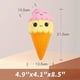 thumbnail image 3 of 2025 Squishies Ice Cream Jumbo Squishies Slow Rising Kawaii Smiley Squishies Decompression Toys Prime 1 Pcs 12.5 X 10.5 X 21.5 Cm, 3 of 5