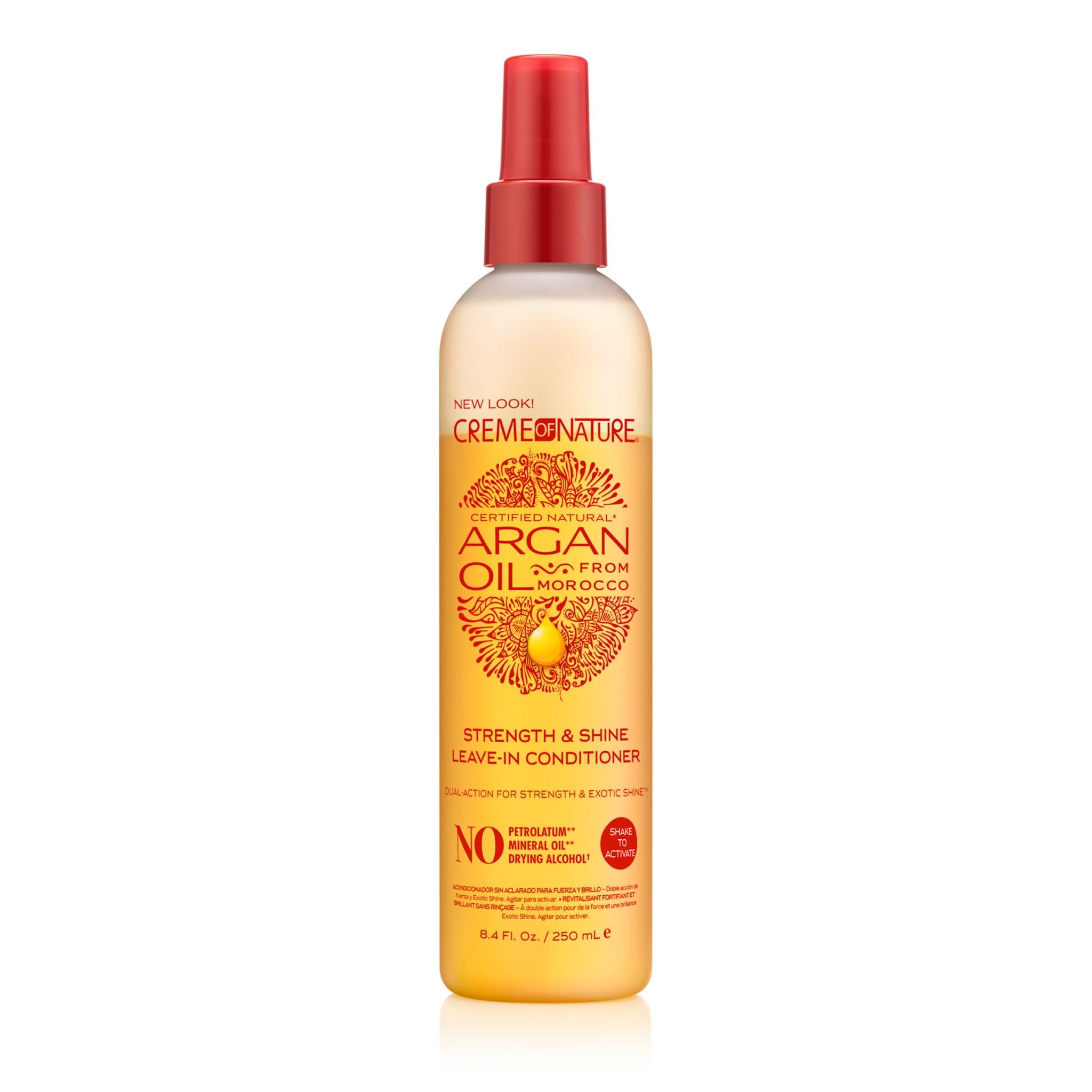 Creme of Nature Argan Oil Strength & Shine Leave-In Conditioner, 8.45 fl oz