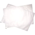 thumbnail image 1 of 100pcs Fruit Protection Bags Breathable Weather Resistant Hygienic Drawstring Fruit Netting Bags for Plant Fruit Flower White Drawstring Style 300x360mm / 11.8x14.2in, 1 of 1