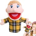 thumbnail image 2 of Family Hand Puppet School Family Puppet Interactive Show Puppet Role Play Toy Puppet With Removable Mouth Suitable For Children And Teenagers (Boys), 2 of 8