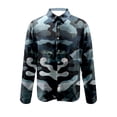 thumbnail image 4 of QingYiHua Men's Button-Down Shirts Fashionable Camouflage Print Casual Long Sleeve Turndown Collar Shirt Men Clothes Fashion 2025 Spring Fall Flash&nbsp;s, 4 of 5