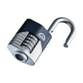 thumbnail image 2 of Squire Vulcan Combi 50mm Open Shackle Padlock – 8mm Boron Steel, 4-Wheel Combo, 10K Codes, 2 of 5