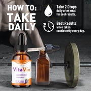 Vita Vin Drops Maximum Strength Support Liquid Supplement VitaVin (90 Servings)