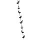 thumbnail image 3 of Cadenas de protección contra aves para canalones, cadenas de repuesto para bajantes, agua de lluvia 8 pájaros, 3 of 8