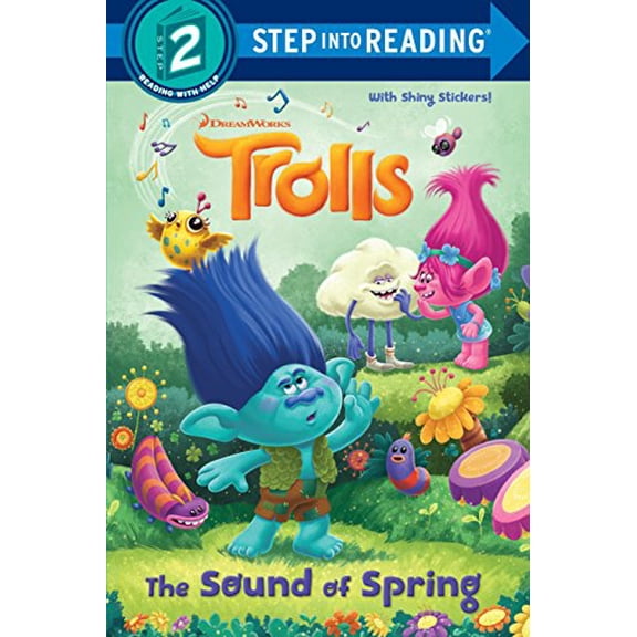 Pre-Owned The Sound of Spring (Step Into Reading, Step 2: DreamWorks Trolls) Paperback