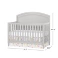thumbnail image 2 of Child Craft Stella 4-in-1 Convertible Crib, Gentle Gray, 2 of 9