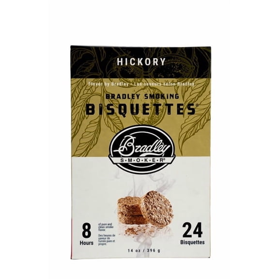 Bradley Flavor Bisquettes - Hickory 24Pk