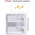 thumbnail image 2 of GFDYREE 2 Pcs Self Ear Piercing Gun Disposable Self Ear Piercing Gun Kit Safety Ear Piercing Gun Kit Tool - 3mm Gold, 2 of 6