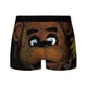 thumbnail image 3 of Calzoncillos tipo bóxer elásticos de seda de leche transpirables con estampado de dibujos animados de Five Nights at Freddy's en 3D, 3 of 4