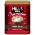thumbnail image 1 of Hills Bros Instant Double Mocha Cappuccino Mix, Easy to Use, Enjoy Coffeehouse Flavor from Home, Frothy, Rich Chocolate, Brown, 16 Oz, 1 of 5