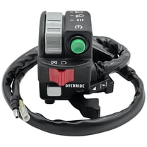 Left Handlebar Switch Start Stop Headlight for Kawasaki  KFX700 Prairie 360 300 400 KVF360 KVF300 KVF400