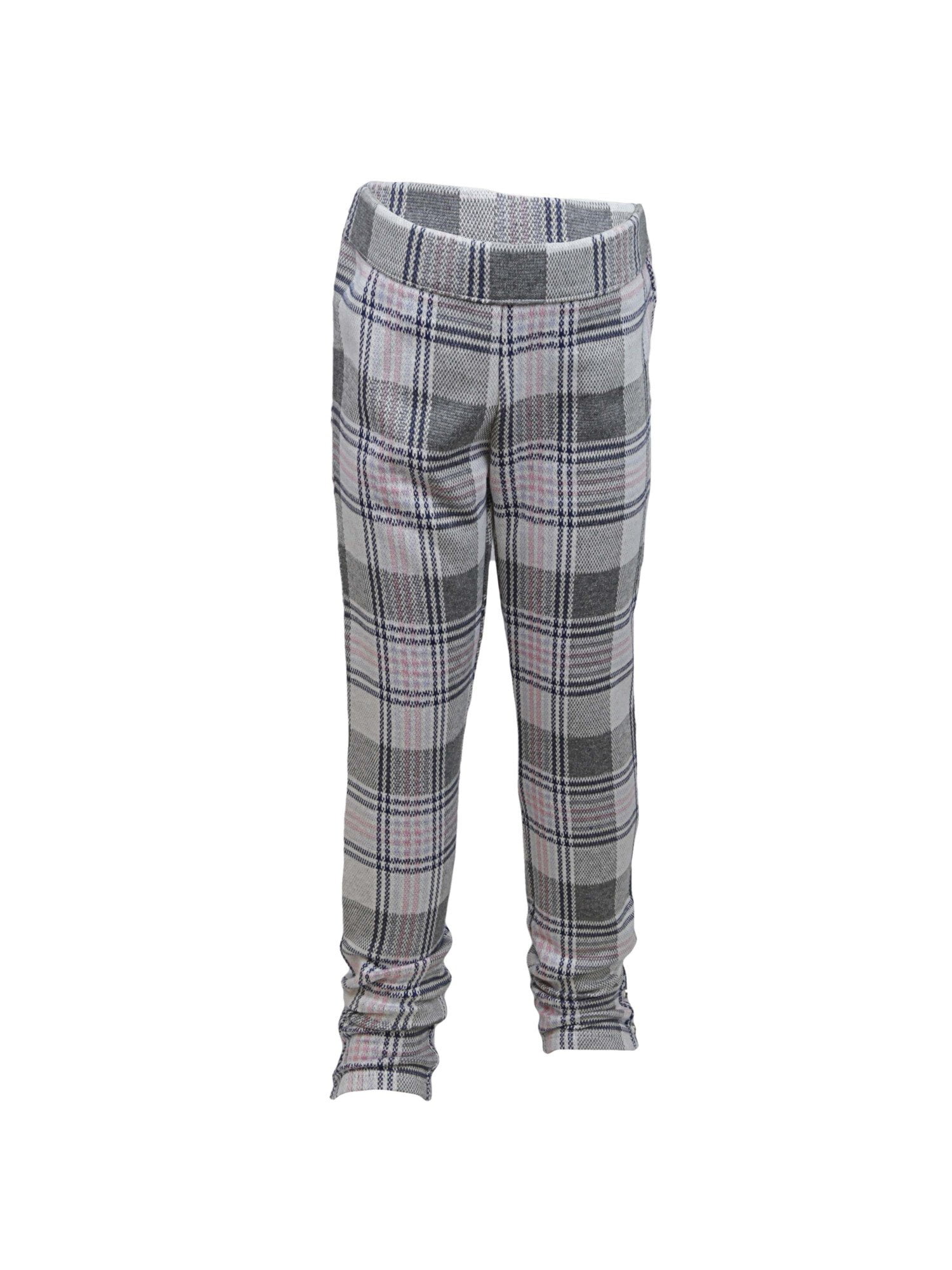 plaid ponte pants