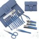 thumbnail image 1 of 16PCS Pedicure Manicure Set Nail Clippers Cleaner Cuticle Grooming Kit Case UHUSE Set de manicura, 1 of 8