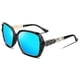 thumbnail image 1 of Polarized Women Square Sunglasses Sparkling Composite Shiny Frame B2289xq-sg1217, 1 of 1