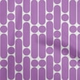thumbnail image 1 of oneOone Polyester Spandex Purple Fabric Geometric Sewing Craft Projects Fabric Prints By Yard 56 Inch Wide, 1 of 4