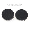 thumbnail image 3 of Eléctrico Removedor de Callos del Pie Máquina Exfoliante, Profesional Conjunto de Herramientas de Pedicura con Disco de Papel de Lija 60Pcs / Velocidad Ajustable / Aleación de Aluminio (Enchufe de Ecomeon  no, 3 of 5
