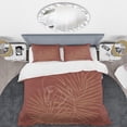 thumbnail image 3 of DESIGN ART Designart 'Sillhouette of African American Girl on Palm Leaves' Modern Duvet Cover Comforter Set Twin Cover + Comforter + 1 Sham 3 Piece, 3 of 5