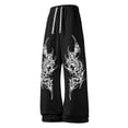 thumbnail image 5 of CONZONE Men's Baggy Sweatpants Gothic Wide Leg Pants for Men Trendy Elastic Waist Graphic Y2K Soft Streetwear Joggers With Pocket, 5 of 6