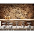 thumbnail image 4 of 3D Wallpaper Wood World Map SKU# WAL0061, 4 of 8