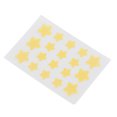 thumbnail image 4 of 18 Uds. Parche para espinillas y acné, parches para imperfecciones hidrocoloides en forma de estrella amarilla, pegatinas curativas para espinillas, 4 of 8