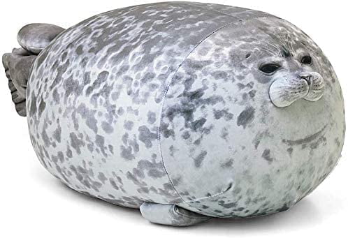 fluffy soft seal pillow