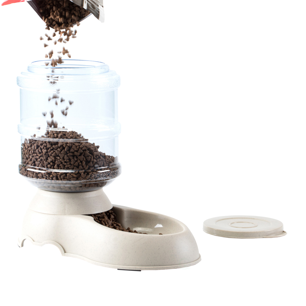 Automatic Self Dispensing Gravity Pet Feeder for Cats and Dogs - Large Capacity, Food Dispenser