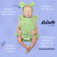 thumbnail image 3 of Muñeca Reborn Stella 42 cm Realista de Silicona con Ropa y Accesorios, 3 of 4