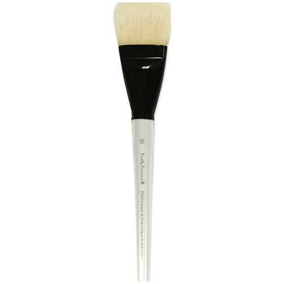Robert Simmons Simply Simmons XL Brush, Natural Bristle, Filbert, 50