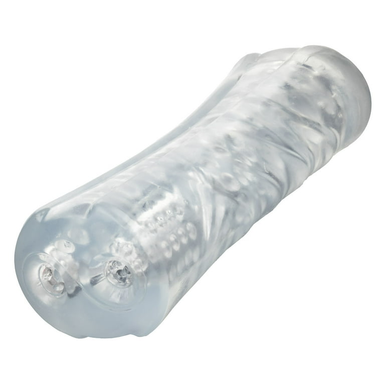 CalExotics Cyclone Dual Chamber TPE Stroker for Men XL, Clear - Walmart.com