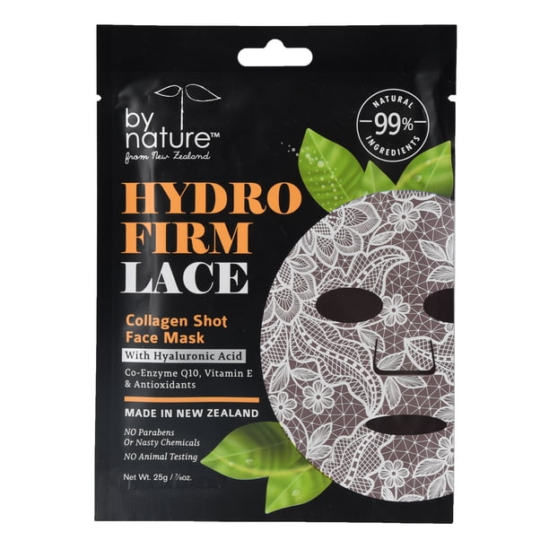 By Nature Hydro Firm Lace Face Mask Walmart Com Walmart Com