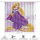 thumbnail image 2 of Juego de 4 cortinas de ducha Rapunzel con alfombrillas antideslizantes, tapa de inodoro y alfombrilla de baño, cortina de ducha impermeable con dibujos animados para niños con 12 ganchos, decoración, 2 of 8