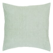 Better Trends Jullian Stripes Design 100% Cotton Euro Sham - Sage
