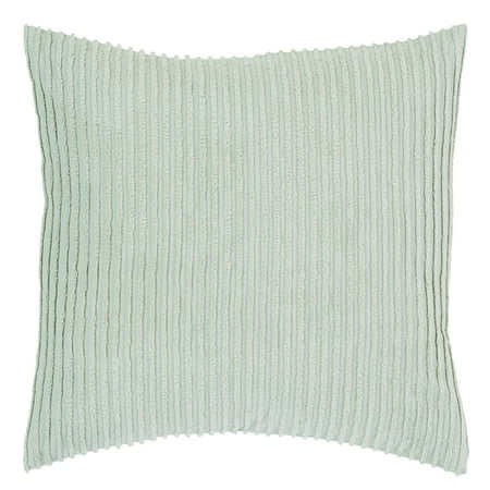 Better Trends Jullian Stripes Design 100% Cotton Euro Sham - Sage