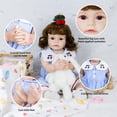 thumbnail image 3 of Besiletre Lifelike Reborn Baby Dolls 18 Inch Realistic Newborn Girl Doll with Clother & Accessories Best Birthday Set for Girls Age 3+, 3 of 5