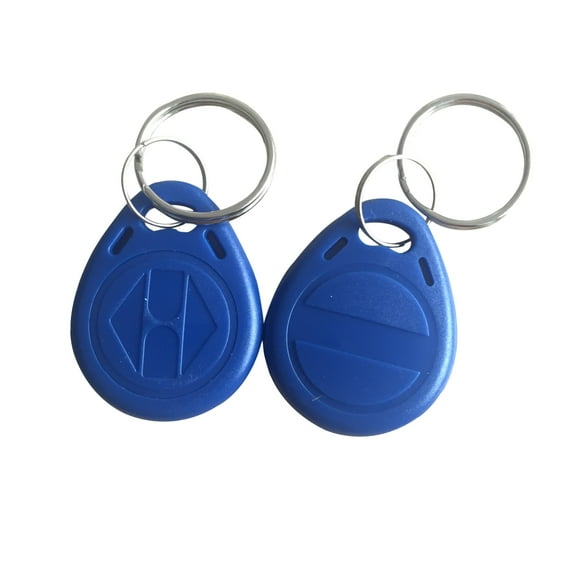 YARONGTECH-10 PCS grabable 125 kHz RFID llavero tarjeta de identificación de proximidad etiqueta token regrabable T5577 universal
