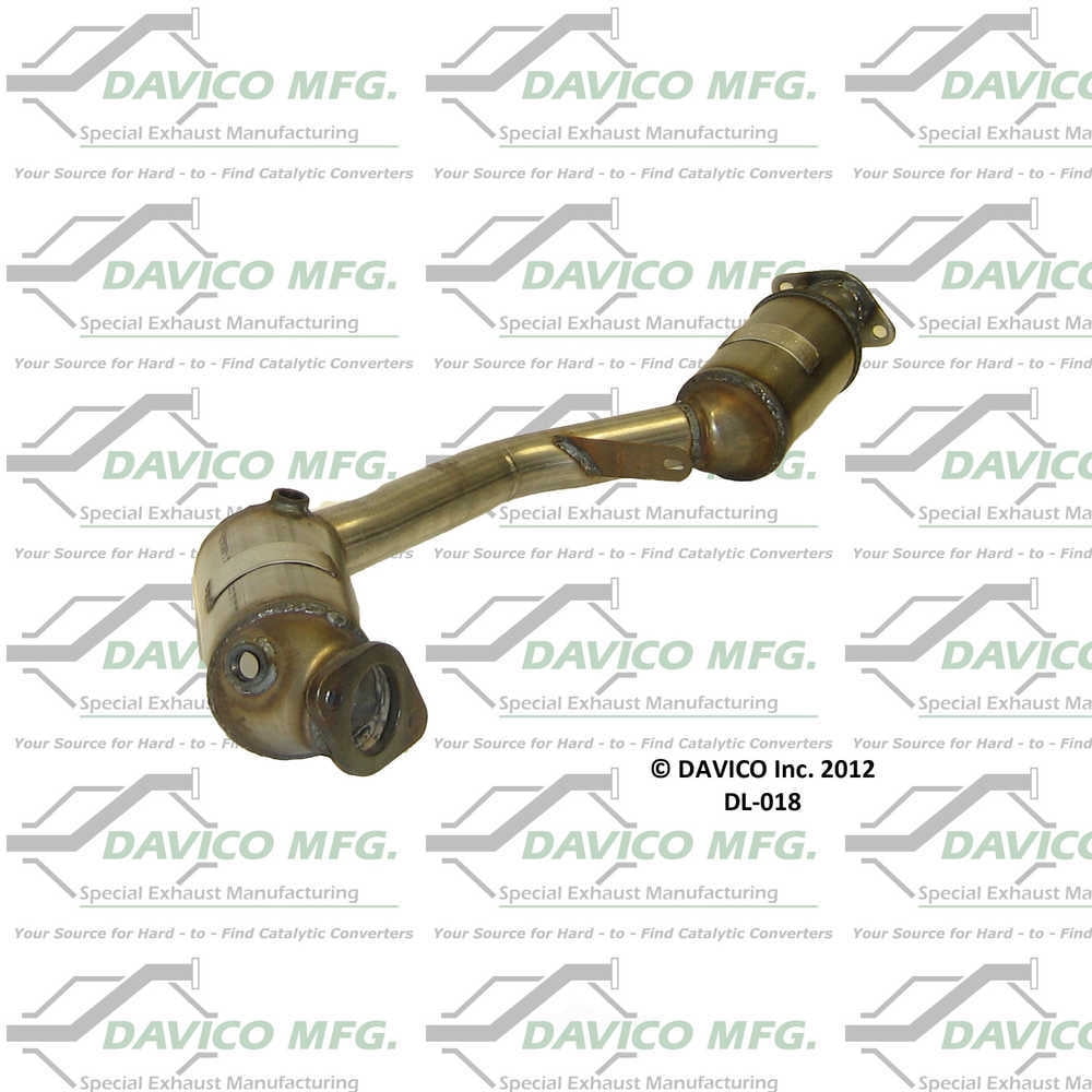 Davico Mfg Catalytic Converter P/N:Dl 018 Fits select: 2000-2005 SUBARU LEGACY, 1999-2005 SUBARU FORESTER