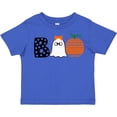 thumbnail image 3 of Inktastic Halloween Boo Cute Ghost and Pumpkin Boys or Girls Toddler T-Shirt, 3 of 5