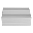 thumbnail image 2 of Estuche para proyecto electrónico de aleación de aluminio blanco plateado para placa de circuito impreso 68 x 145 x 200 mm, 2 of 8