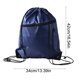 thumbnail image 3 of Mochila con cordón para deportes, viajes, gimnasio, playa y natación: bolsa plegable de nailon ligera para actividades al aire libre, fiestas y uso diario., 3 of 6