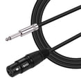 thumbnail image 4 of Cable de micrófono gigante conector XLR a TS de 1/4 pulgadas, 4 of 8