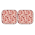 thumbnail image 7 of Daiia Tomatoes 2PCS Car Windshield Sun Shade, Foldable Sun Shield for Car Front Window, Auto Sun Blocker Visor Protector Universal for Truck SUV Pickup-Medium, 7 of 7