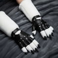 thumbnail image 7 of Yvsxxv 1 Pair White Plush Wolf Claw Gloves Gloves & Mittens Festival Stage Performance Props for Halloween Special Events Daily Outfits, 7 of 7